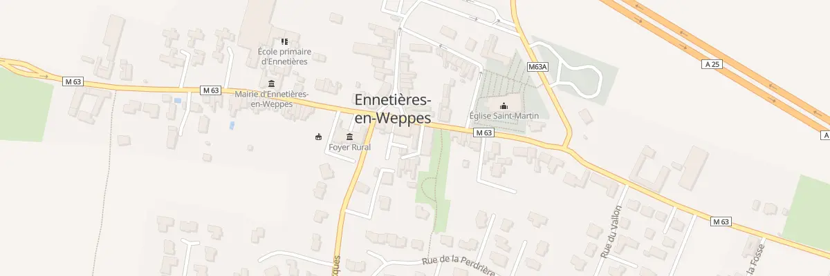 Plan du 37 Rue du Bourg à Ennetières-en-Weppes