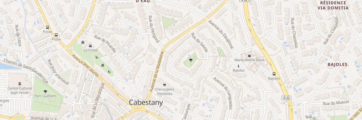 Plan du 11 Rue du Nivernais à Cabestany