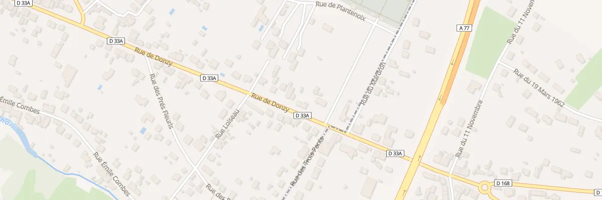 Plan du 139 Rue de Donzy à Cosne-Cours-sur-Loire