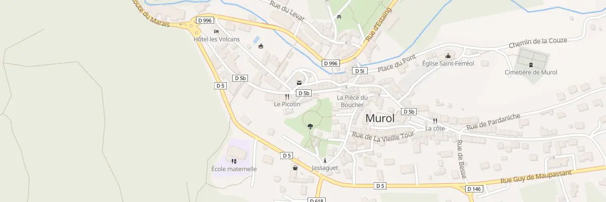 Plan du 9037 Rue George Sand à Murol