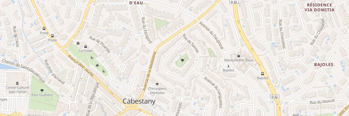 Plan du 9 Rue du Nivernais à Cabestany