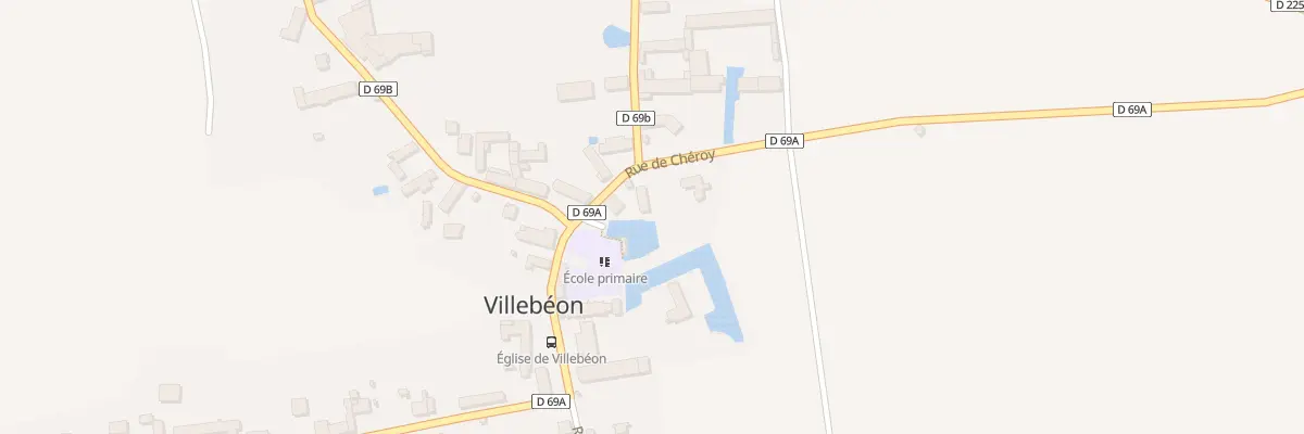 Plan du 4 Rue de Chéroy à Villebéon