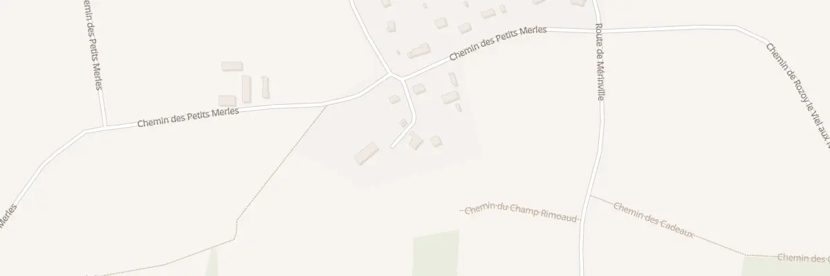 Plan du 495 Che du Château Vert à Rozoy-le-Vieil