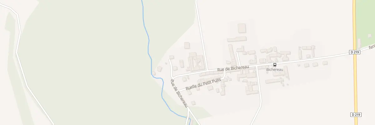 Plan du 4 Rue de Bichereau à Thoury-Férottes
