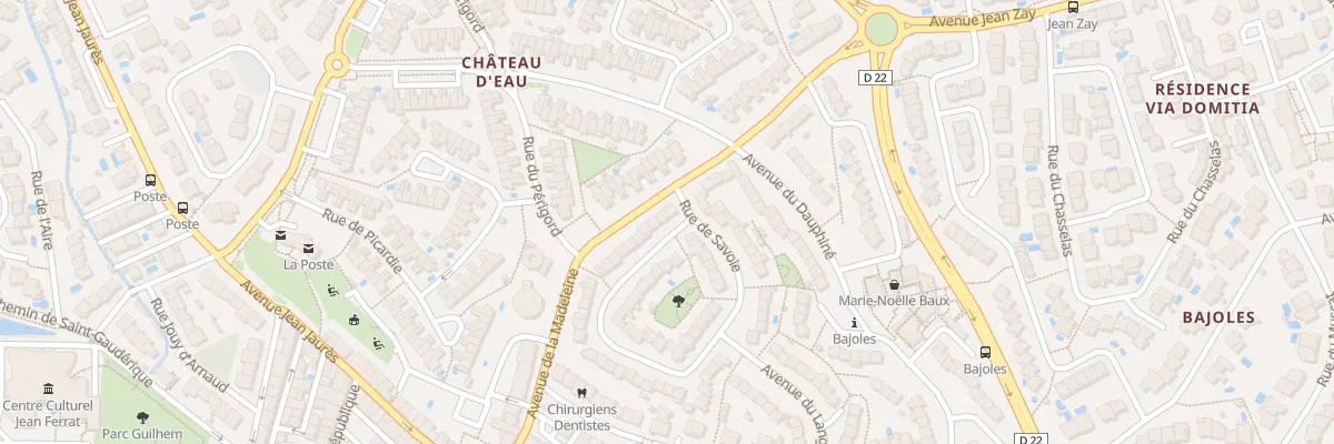 Plan du 4 Rue du Nivernais à Cabestany