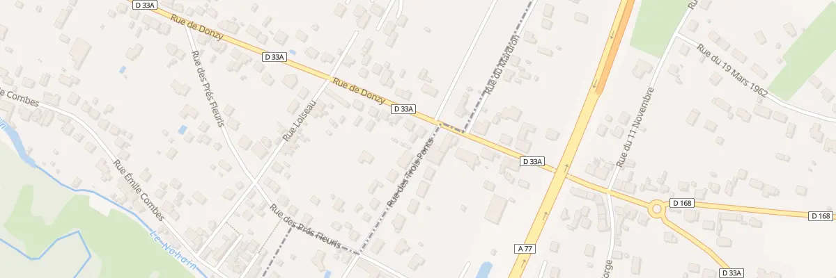 Plan du 170 Rue de Donzy à Cosne-Cours-sur-Loire