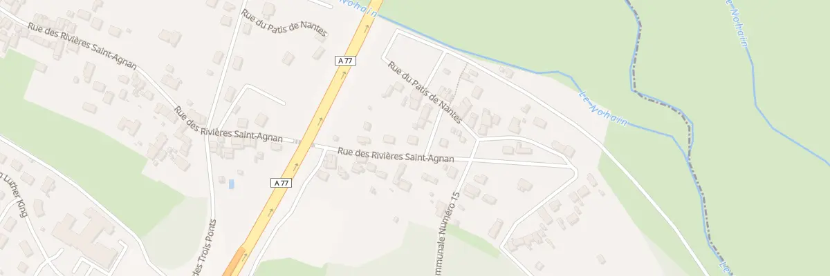 Plan du 103 Rue Rivieres Saint Agnan à Cosne-Cours-sur-Loire