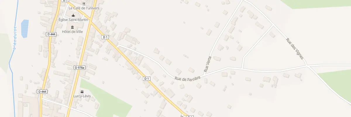 Plan du 7B Rue de Ferrière à Lurcy-Lévis