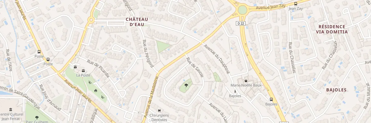Plan du 2 Rue du Nivernais à Cabestany