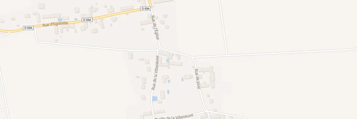 Plan du 6 Rue de Jouy à Villebéon