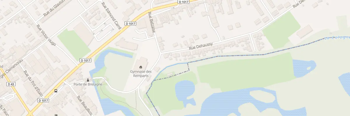 Plan du 4 Rue Dehaussy à Péronne