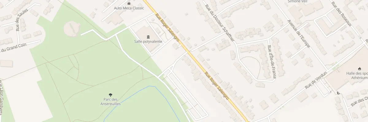 Plan du 38 Rue Roger Salengro à Wavrin