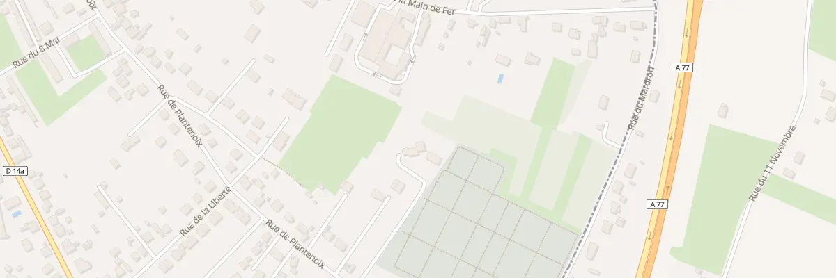 Plan du 61 Rue de Plantenoix à Cosne-Cours-sur-Loire