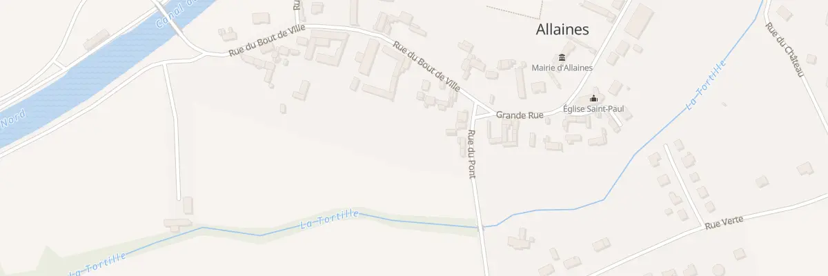 Plan du 5 Rue du Bout de Ville à Allaines