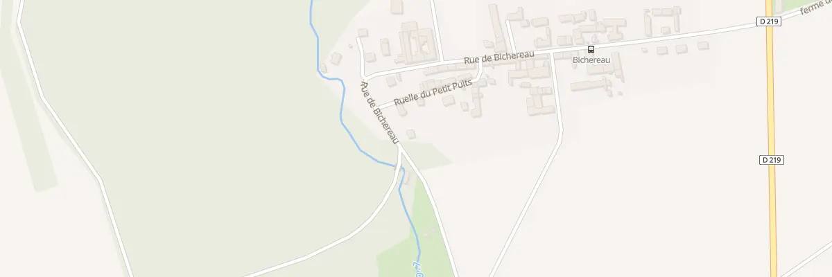 Plan du 1B Rue de Bichereau à Thoury-Férottes