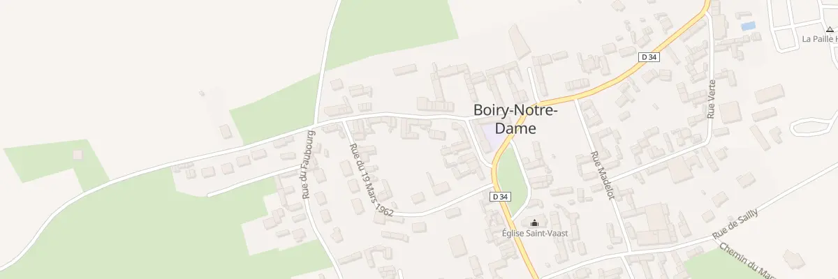 Plan du 1 Rte d’Arras à Boiry-Notre-Dame