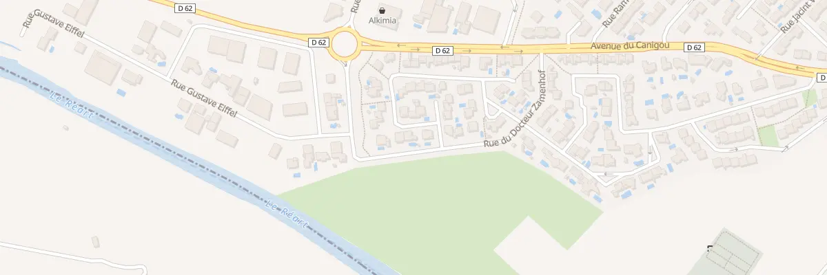 Plan du 3 Rue Gay Lussac à Saleilles
