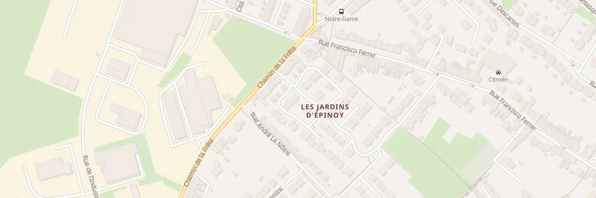 Plan du 4 Rue Ferdinand Buisson à Carvin