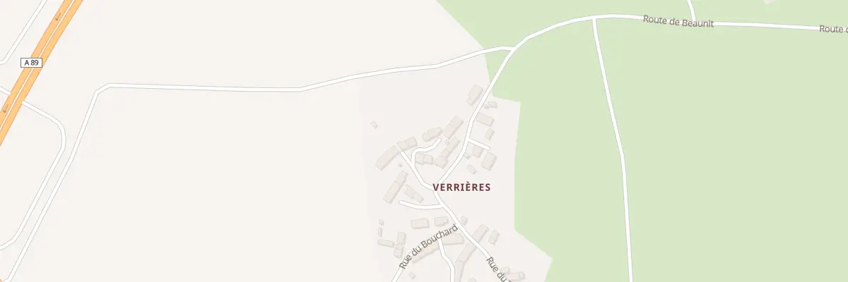 Plan du 5775 Verrieres à Charbonnières-les-Varennes