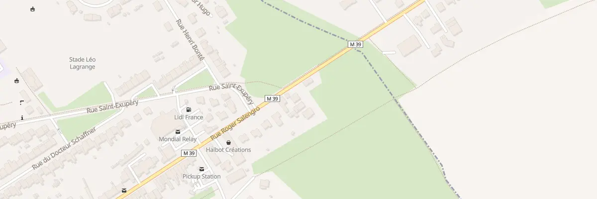 Plan du 94 Rue Roger Salengro à Annœullin