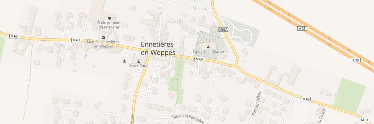 Plan du 27 Rue du Bourg à Ennetières-en-Weppes