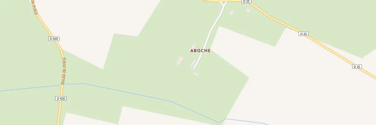 Plan du 2 Aboche à Jussy-le-Chaudrier