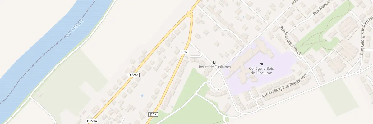 Plan du 123 Rue de Fublaines à Trilport