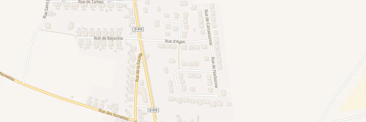 Plan du 6 Rue de Béziers à Carvin
