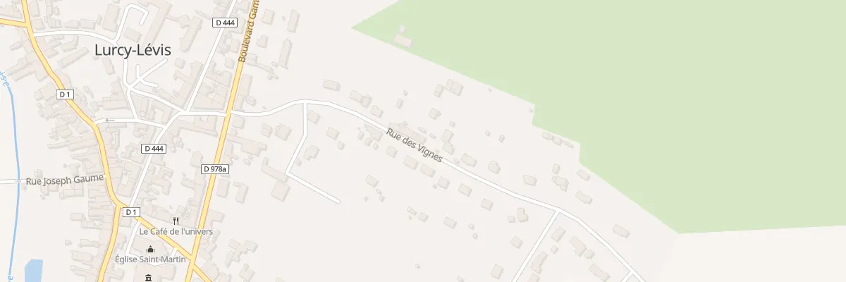 Plan du 17 Rue des Vignes à Lurcy-Lévis