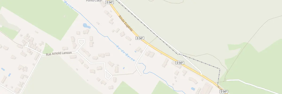 Plan du 50 Rte Eugénie à Vieux-Moulin