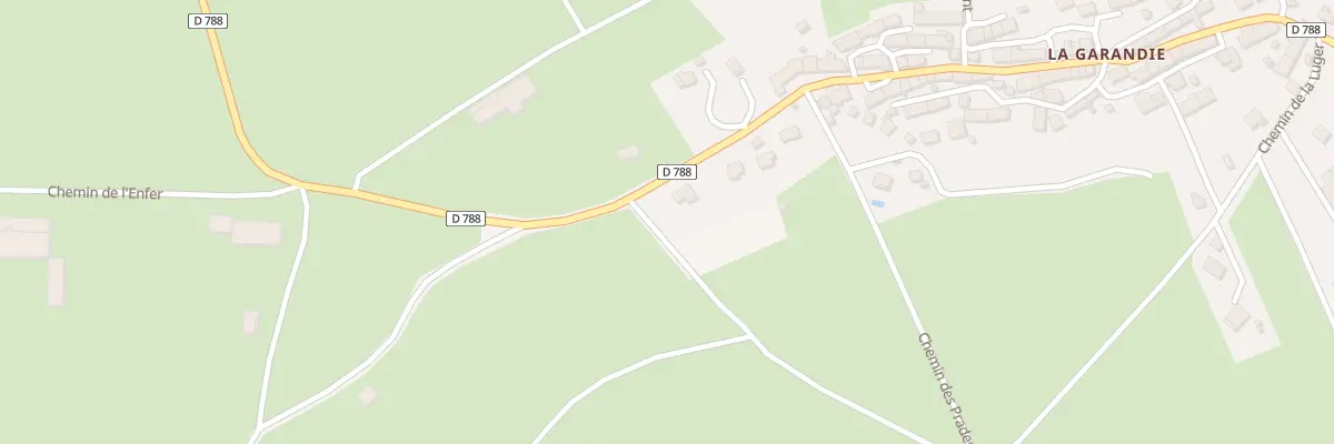 Plan du 43 Rte du Mont Dore la Garandie à Aydat