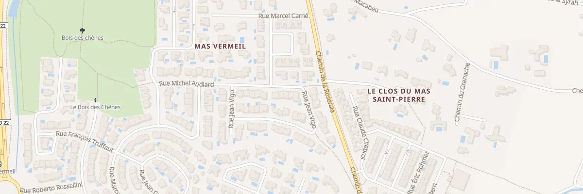 Plan du 20 Rue Jean Vigo à Perpignan