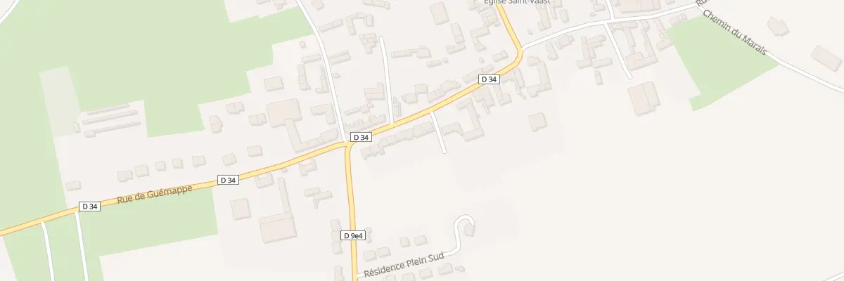 Plan du 13 Rue de Guémappe à Boiry-Notre-Dame