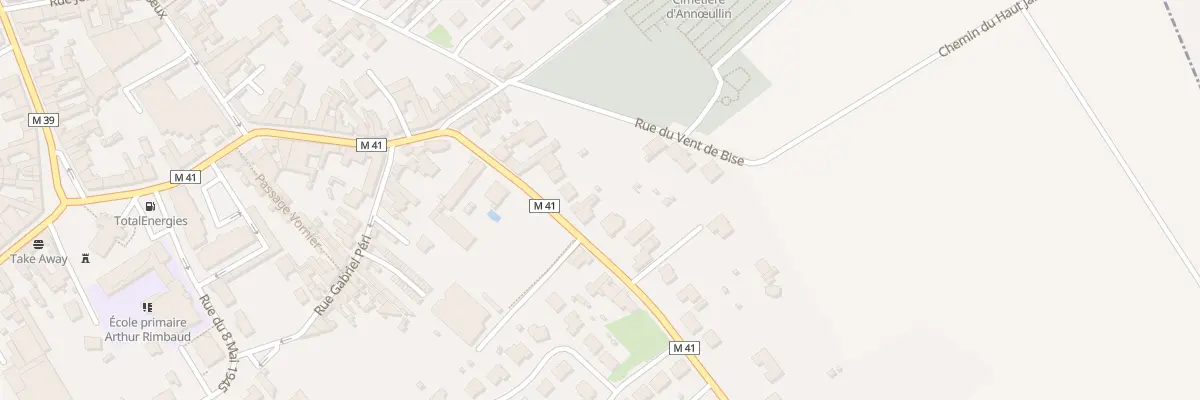 Plan du 17 Rue de Carnin à Annœullin