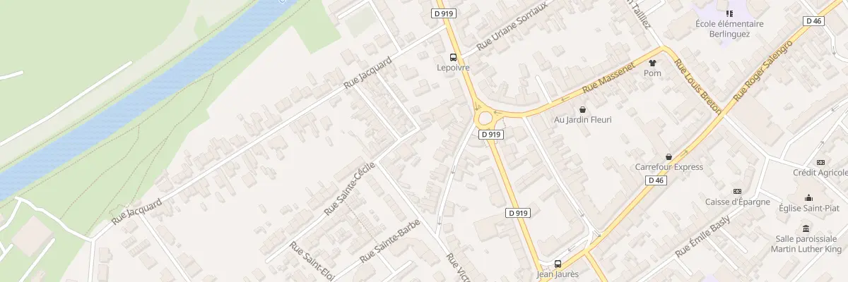 Plan du 13T Rue des Frères Lepoivre à Courrières