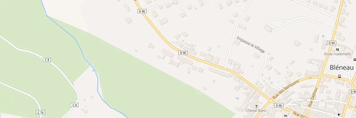 Plan du 39 Rue Henri Barbusse à Bléneau