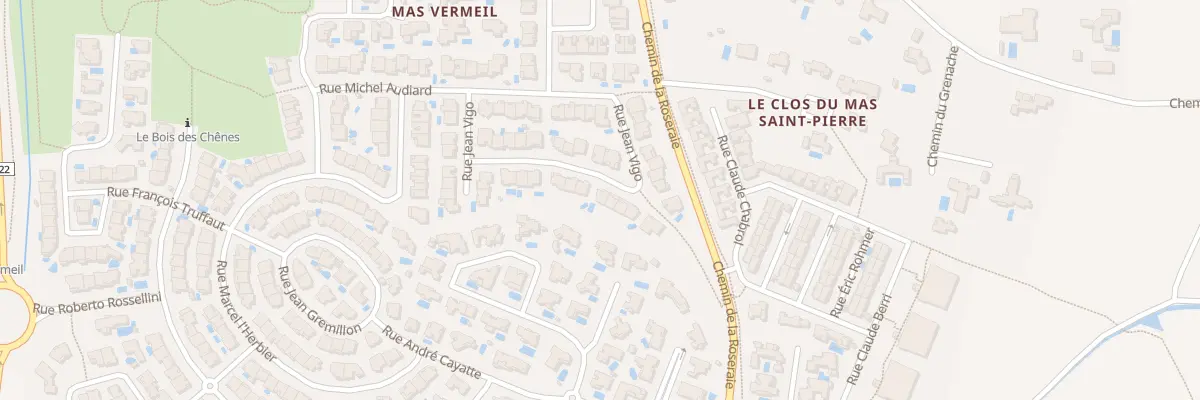 Plan du 47 Rue Jean Vigo à Perpignan