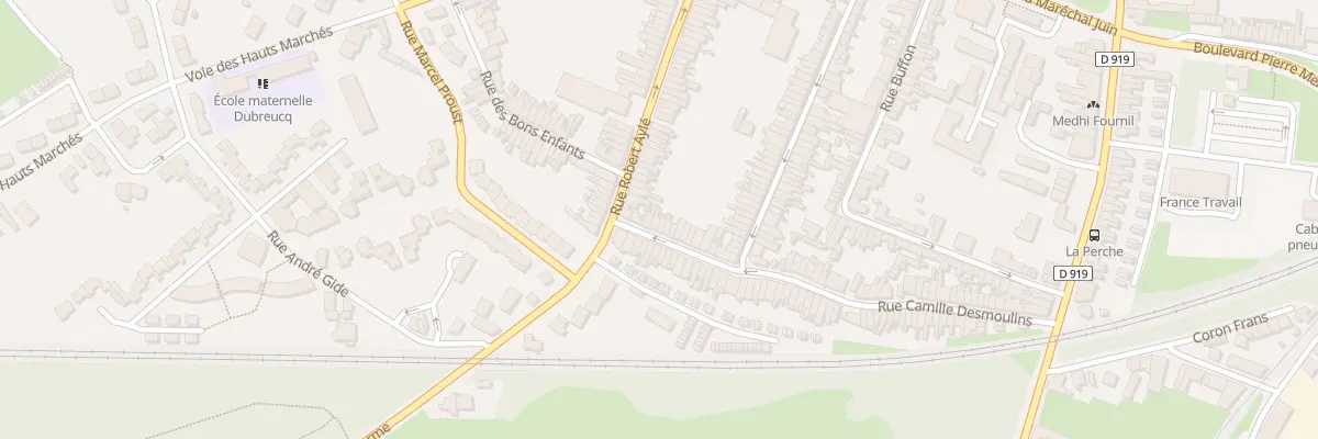 Plan du 288 Rue Camille Desmoulins à Hénin-Beaumont