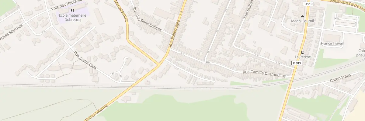 Plan du 271 Rue Camille Desmoulins à Hénin-Beaumont