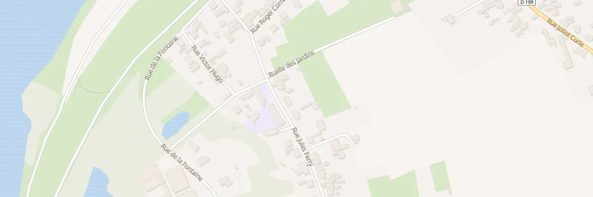 Plan du 7 Rue Jules Ferry à Doingt