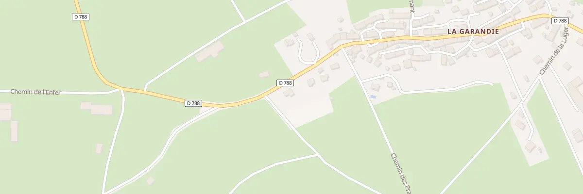 Plan du 41 Rte du Mont Dore la Garandie à Aydat