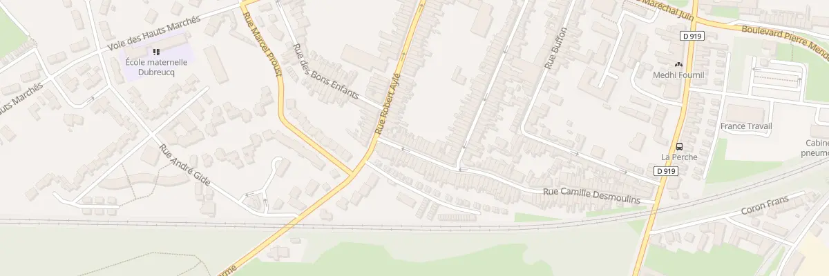Plan du 276 Rue Camille Desmoulins à Hénin-Beaumont