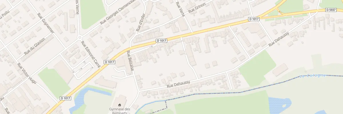 Plan du 26 Rue Faubourg de Bretagne à Péronne