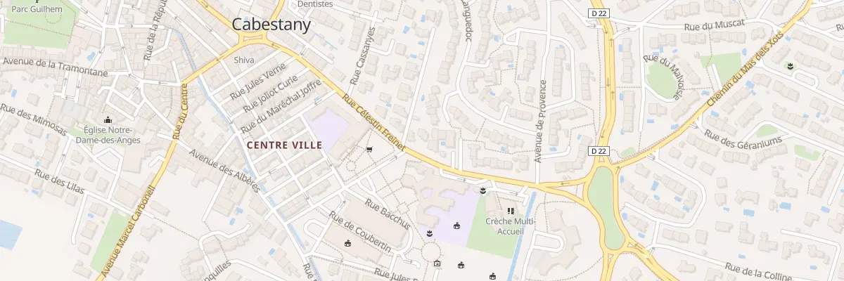 Plan du 15 Rue Celestin Freinet à Cabestany