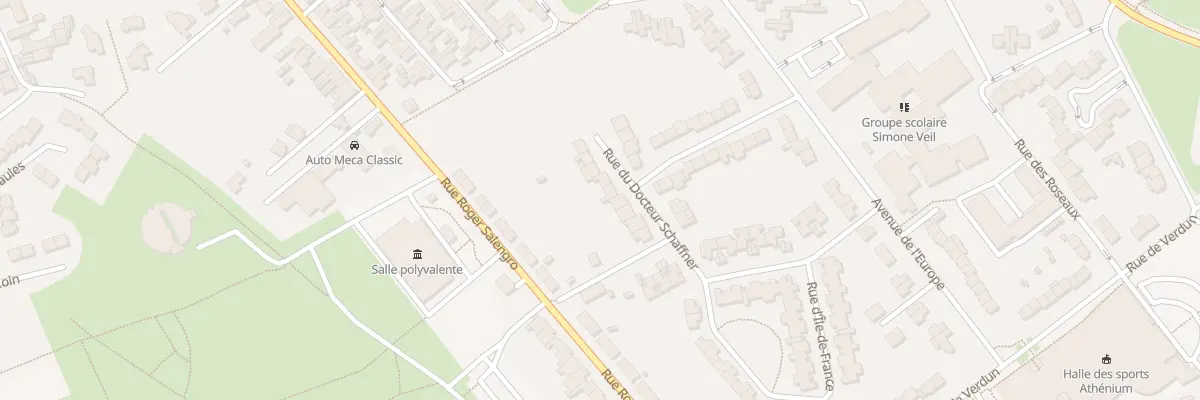 Plan du 9 Rue du Docteur Schaffner à Wavrin