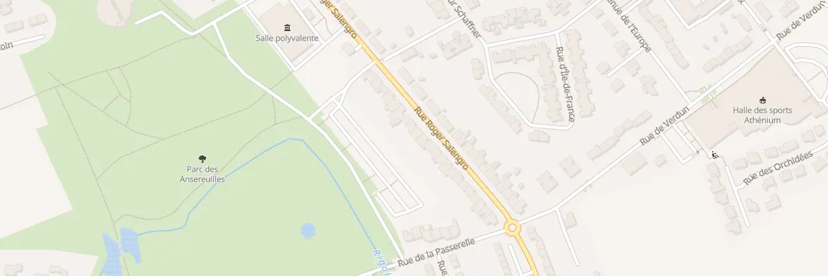 Plan du 54 Rue Roger Salengro à Wavrin
