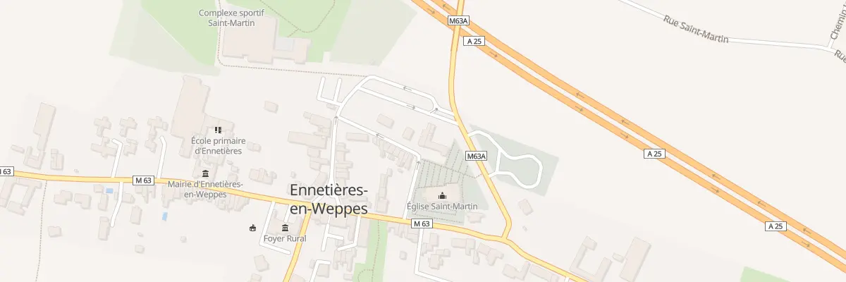 Plan du 4 Rue du Patronnage à Ennetières-en-Weppes