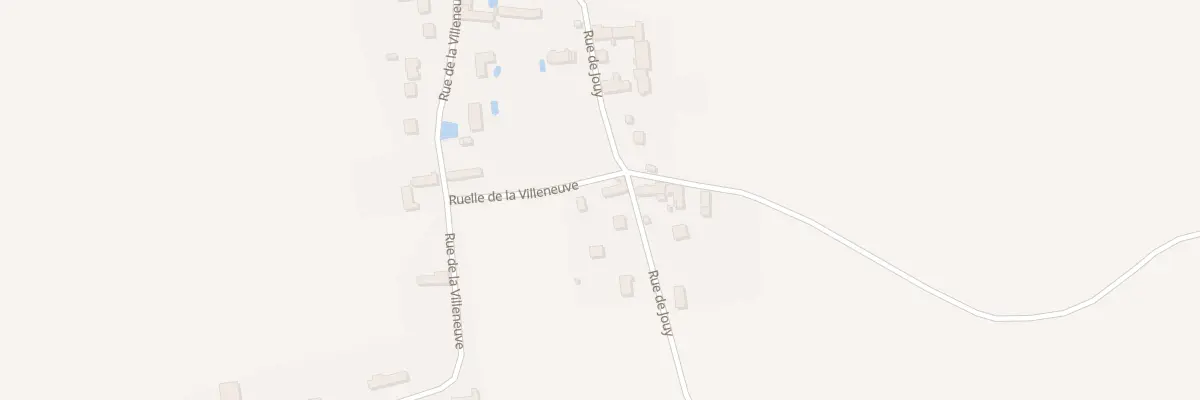 Plan du 22 Rue de Jouy à Villebéon