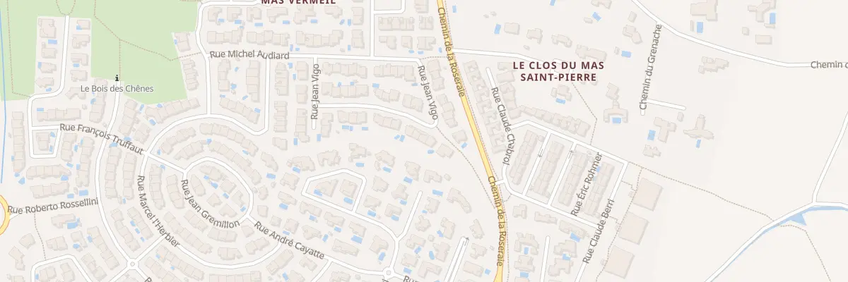 Plan du 43 Rue Jean Vigo à Perpignan