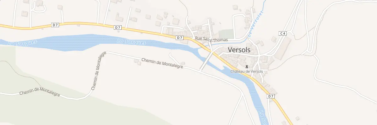 Plan du 5067A Le Champ de la Borie à Versols-et-Lapeyre